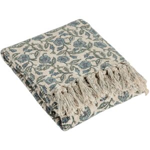 Paoletti Delphine Throw Throw Blanket Green 130cm W X 170cm L Image