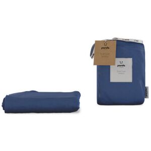 Panda 100% Bamboo Duvet Cover - Hypoallergenic and Breathable Navy Single Duvet Cover Image