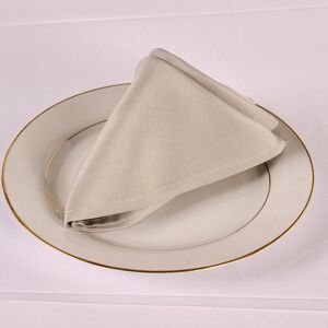 Symple Stuff 100% Polyester 200GSM Napkins Imported High Quality Material Table Ware Dinner Ware Durable Reusable 50PC Grey Image