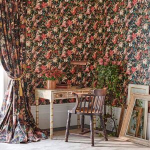 Clarke & Clarke Lilum Marianne 10.05m x 52cm Textured Wallpaper Roll Glade 1,005cm L X 52cm W Image