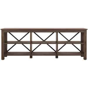 Blue Elephant Bacall TV Stand for TVs up to 80" Alder Brown 75" Image