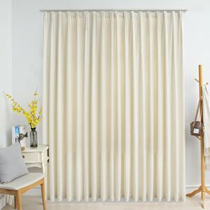 Canora Grey Kattie Blackout Thermal Curtain Cream 290cm W X 245cm H Image
