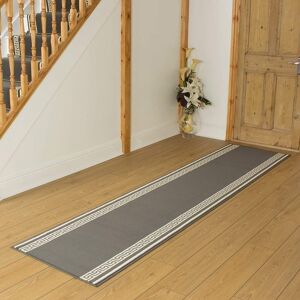 World Menagerie Agirta Tufted Grey Rug Grey Runner 540cm x 60cm Image
