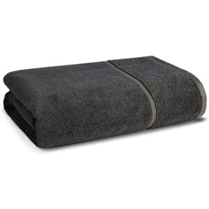 Panda Rayon From Bamboo Bath Towel Grey 150cm L x 100cm W Image