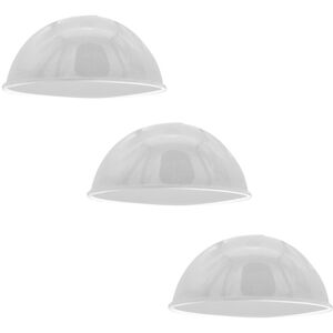 Ebern Designs Bertolt Metal Bowl Lamp Shade White 14cm H X 40cm W X 40cm D Image