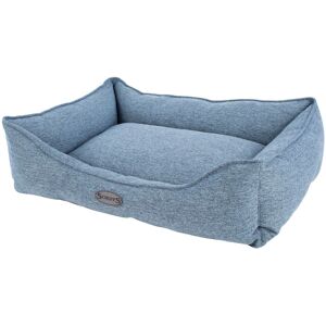 Scruffs Bolster Cushion Denim Blue 22cm H x 90cm W x 70cm D Image