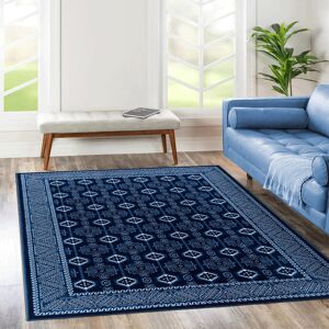 Langley Street Oriental Indoor / Outdoor Area Rug Blue Rectangle 200 x 290 cm Image