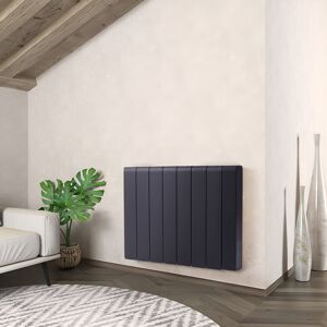 Symple Stuff Conisha Horizontal Flat 5120 BTU Electric Radiant Panel Heater White 58cm H x 53.5cm W x 9cm D Image