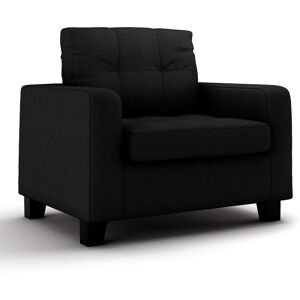 Brayden Studio Northville Armchair Black 83cm H X 92cm W X 82cm D Image