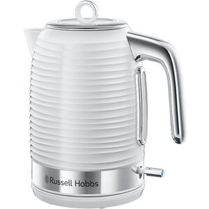 Russell Hobbs Inspire Electric Kettle 1.7L Textured Plastic White 1.7L Image