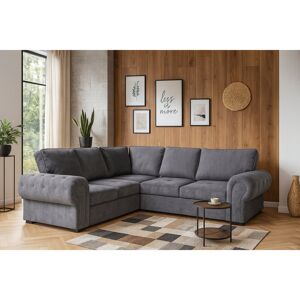 Mercer41 Chrisha Corner Sofa Bed Graphite 98cm H X 254cm W X 254cm D Image