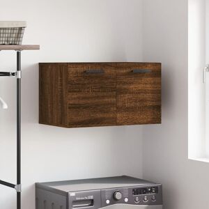 17 Stories Marchie 60Cm W x 35Cm H x 36.5Cm D Wall Bathroom Cabinet Brown Oak 35cm H X 60cm W X 36.5cm D Image