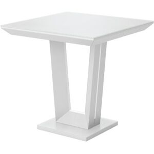 Ivy Bronx Atagün Side Table White 60cm H X 60cm W X 60cm D Image