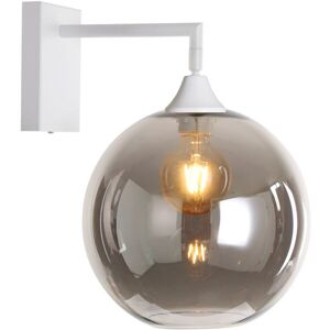 George Oliver Bonview 1-Light Sconce White/Smoke 30cm H X 10cm W X 24cm D Image