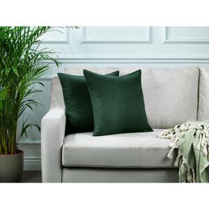 Lilijan Home & Curtain Indoor / Outdoor Square Scatter Cushion Cover Green 50 x 50cm Image