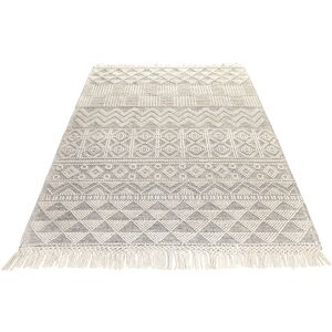Bloomsbury Market Gunhilda Handwoven Beige/Grey Rug Natural Rectangle 120 x 170cm Image