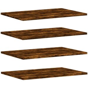 Alpen Home Thresa Bracket Shelf Smoked Oak 1.5cm H x 60cm W x 40cm D Image