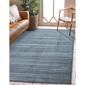 Latitude Run Striped Area Rug Blue Rectangle 160 x 240cm Image