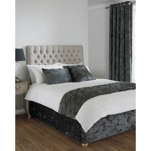 Paoletti Verona 200 Thread Count Bed Valance Ochre Super King (6') Image
