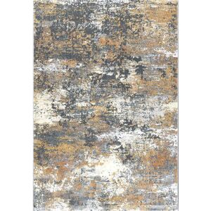 Rio Anthuan Black/Orange Rug Black;Orange Rectangle 133 x 195cm Image