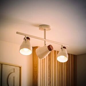 Metro Dekota Spotlight Cream/Cream 29cm H X 72.5cm W X 12cm D Image