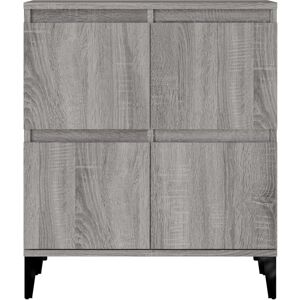 17 Stories Lashaunta 60 Cm Wide Sideboard Grey Sonoma 70cm H X 60cm W X 35cm D Image