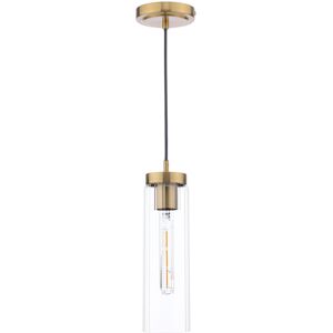 Fairmont Park Aburio 1 - Light Pendant Bronze 32cm H X 12cm W Image