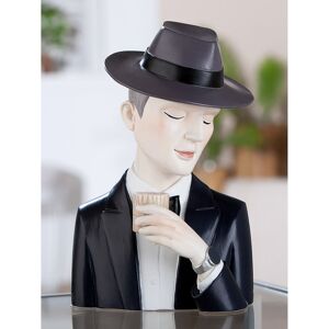 Lark Manor Morehouse Decorative Object Black;Grey;Beige 26cm H X 16cm W X 15cm D Image