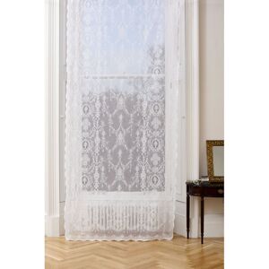 Mercer41 Korando Slot Top Sheer Single Curtain Ivory 91 W x 230 D cm Image