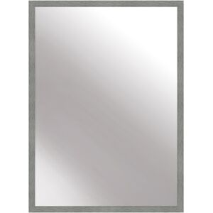 nielsen Home Star Aluminium Wall Mounted Mirror Grey 70cm H x 50cm W Image