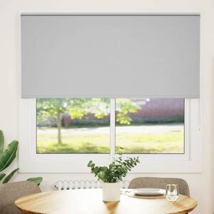 17 Stories Roller Blind Blackout Fabric Polyester Light Grey 150cmW x 150cmL Image