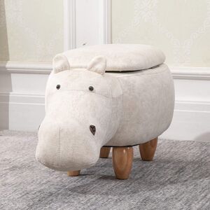 Mack + Milo Ohara Storage Ottoman Beige 36cm H X 65cm W X 35cm D Image