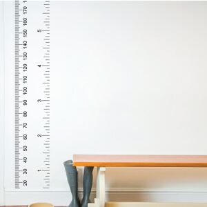 East Urban Home Ruler Wall sticker White 183.5cm H X 30cm W Image