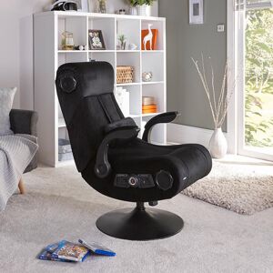 X Rocker Deluxe 4.1 Audio Media Chair Black 101.5cm H X 62cm W X 90cm D Image