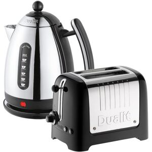 Dualit Lite 1.5L Kettle with 2 Slice Toaster Black Silver;Black 1.5L Image