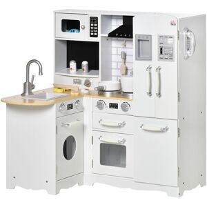 HOMCOM Küchen-Set Brown;White 87cm H X 82cm W X 65cm D Image