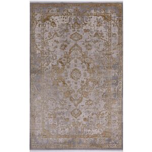 Latitude Vive Biblos 9309 Viscose High Quality Premium Turkish Area Rugs Brown 160cm W X 230cm L Image