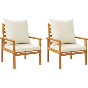 Marlow Home Co. Andrene Outdoor Garden Chair Cream White 81cm H X 68cm W X 65cm D Image