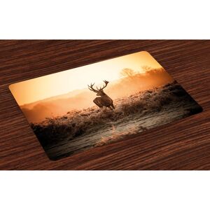 Alpen Home Morgan Hunting Deer Morning Sun Placemat Image