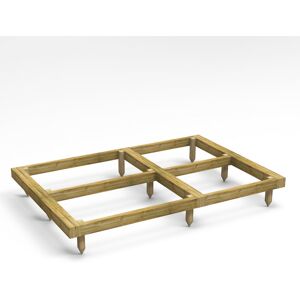 Powersheds 7 x 5ft Pressure Treated Timber Base Kit Image