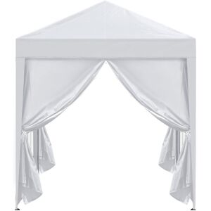 Dakota Fields Amoi 2m x 2m Steel Pop-Up Gazebo White 200cm W X 200cm D X 230cm H Image