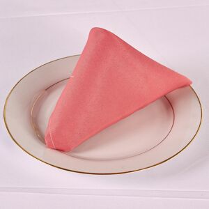 Symple Stuff 100% Polyester 200GSM Napkins Imported High Quality Material Table Ware Dinner Ware Durable Reusable 50PC Pink Image