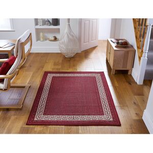 Fairmont Park Opalo Flatweave Red Rug Red Rectangle 160 x 225cm Image