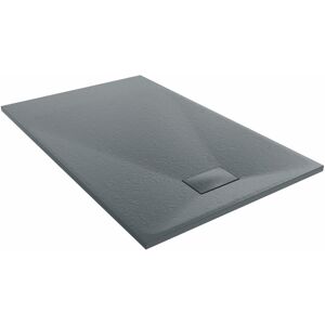 Brayden Studio Bozidar W 32mm D Rectangle Shower Tray Anthracite 140cm H x 90cm W x 3.2cm D Image
