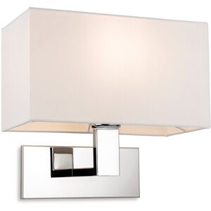 Ivy Bronx Petrigno 1 - Light Dimmable Silver Wallchiere Cream 26.5cm H X 28cm W X 18cm D Image