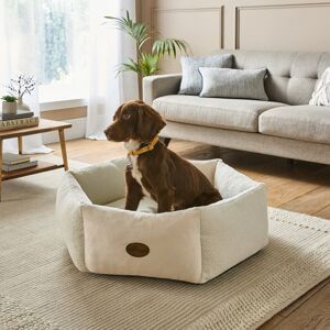 Silentnight Deep Sleep Donut Boucle Pet Bed Cream 25 H x 70 W x 70 D cm Image