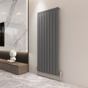 Symple Stuff Aarvik Radiator Grey 1600cm H x 544cm W Image