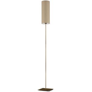 Ebern Designs Florencja 165cm Traditional Floor Lamp Beige/Antique Gold 165cm H X 20cm W X 20cm D Image