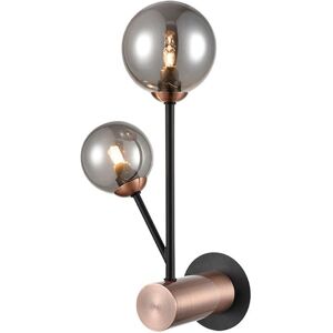 George Oliver Picard Armed Sconce Copper;Black 345cm H X 150cm W X 145cm D Image
