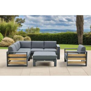 Ivy Bronx Simone 5 - Person Seating Group with Cushions Grey 5 Image